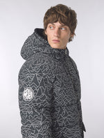 Black Pulsar Puffer Jacket