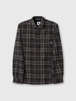 Black Liminal Flannel Shirt