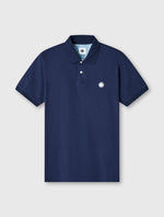 Navy Jersey Polo
