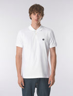 White Jersey Polo
