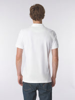 White Jersey Polo