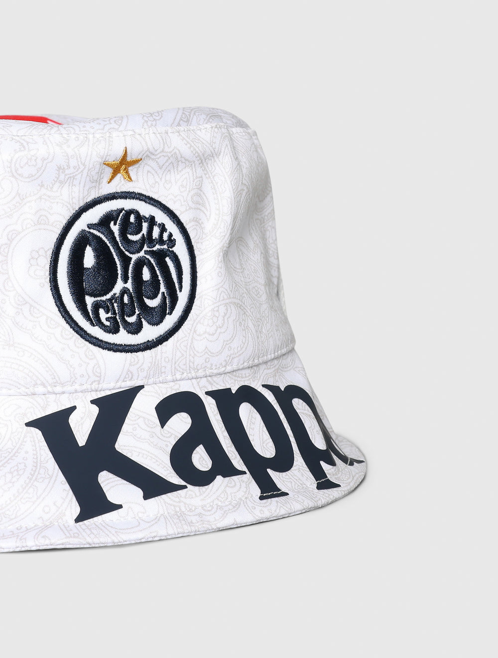 White Pretty Green x Kappa Home World Cup Bucket Hat