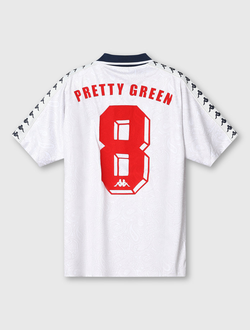 White Pretty Green x Kappa Home World Cup Football Top
