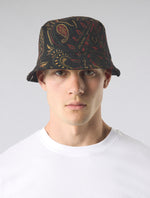 Multi Parthian Reversible Bucket Hat