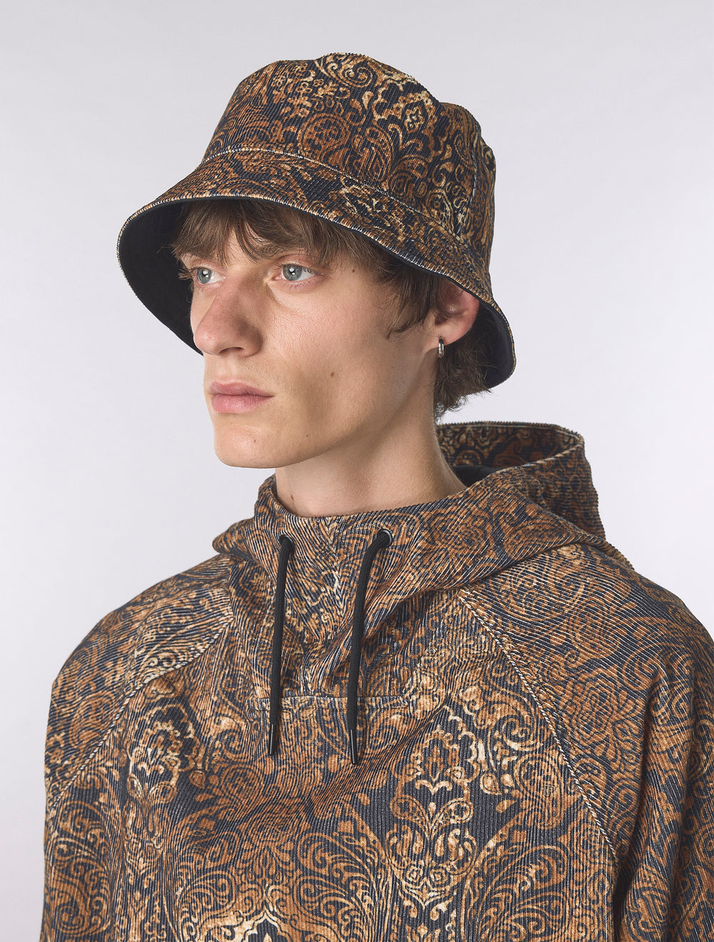 Multi Rave On Paisley Bucket Hat