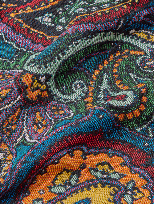 Multi House Paisley Blanket