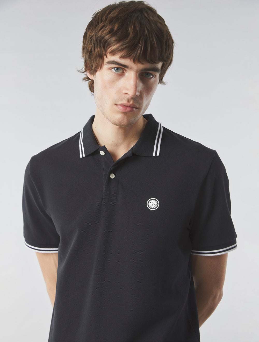 Black Barton Polo Shirt