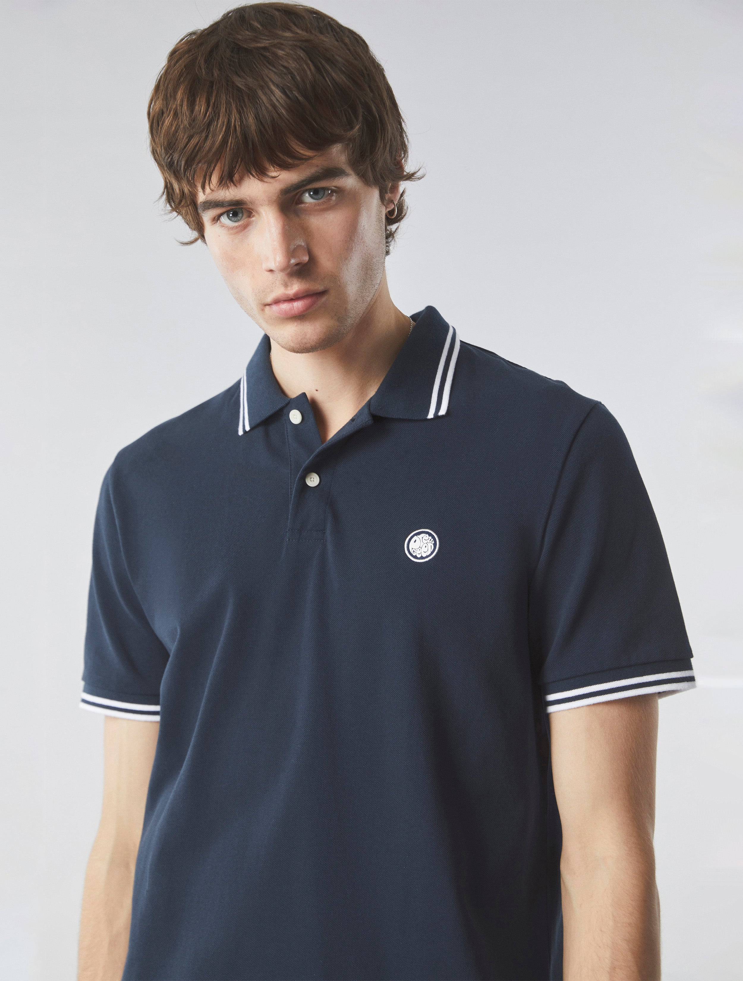 トップス supreme green navy border polo shirt Supreme Men's Green Towel Fabric Polo T-Shirt – Loop Generation