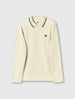 Light Grey Barton Long Sleeve Polo