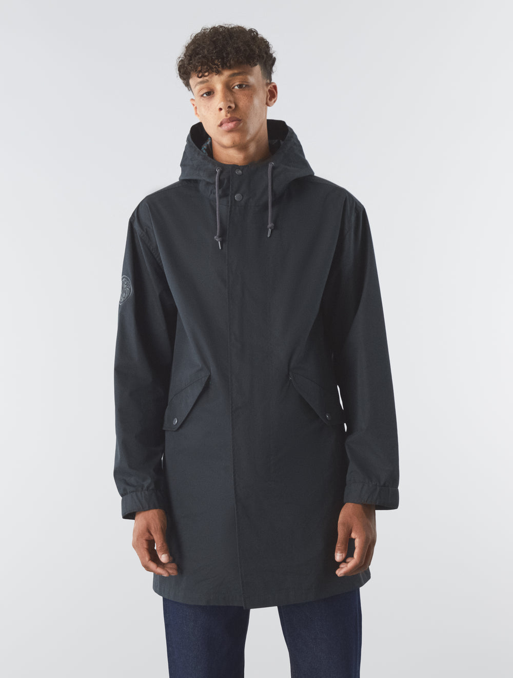 Black Wonderwall Parka – Pretty Green Store - Main Image