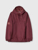 Burgundy Lewis Overhead Jacket