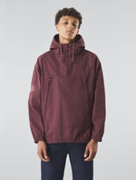 Burgundy Lewis Overhead Jacket