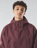 Burgundy Lewis Overhead Jacket