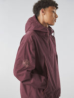 Burgundy Lewis Overhead Jacket