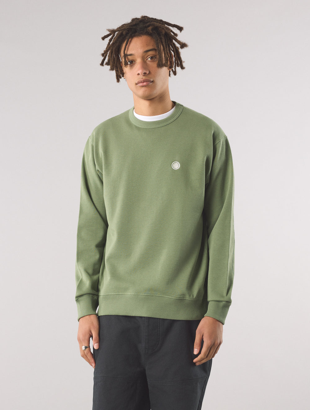 Light Green Standards Crew Sweat