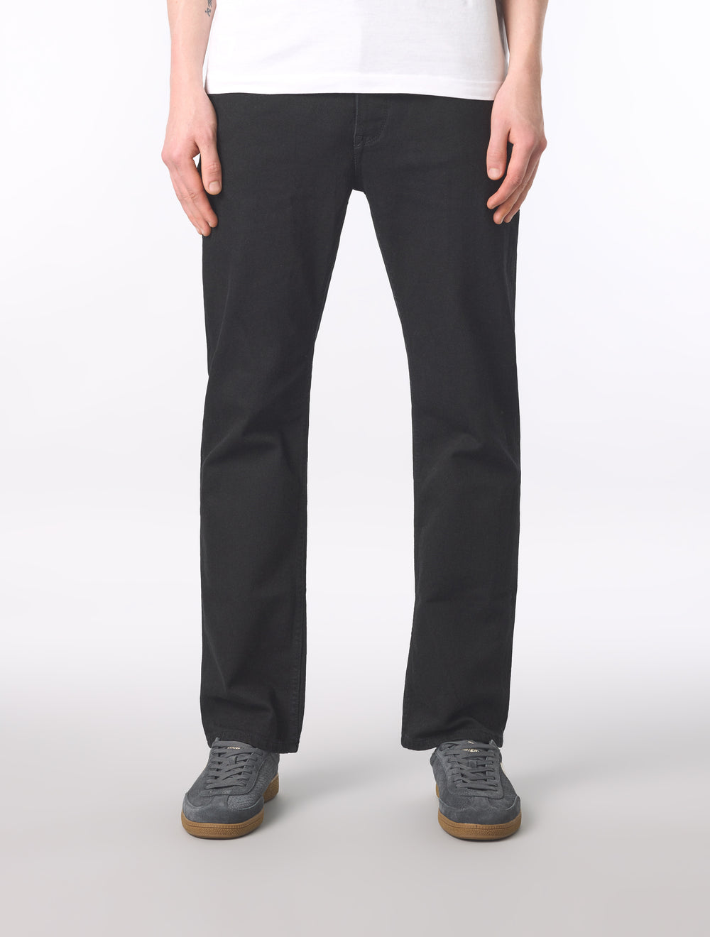 Black Burnage Regular Fit Jeans