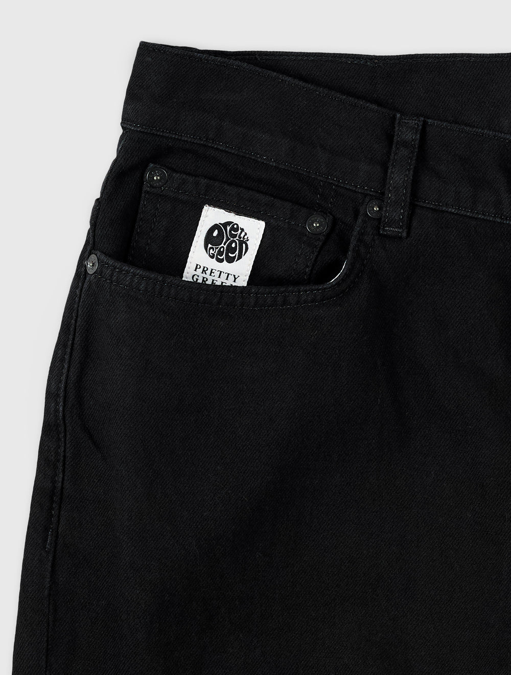 Black Burnage Regular Fit Jeans