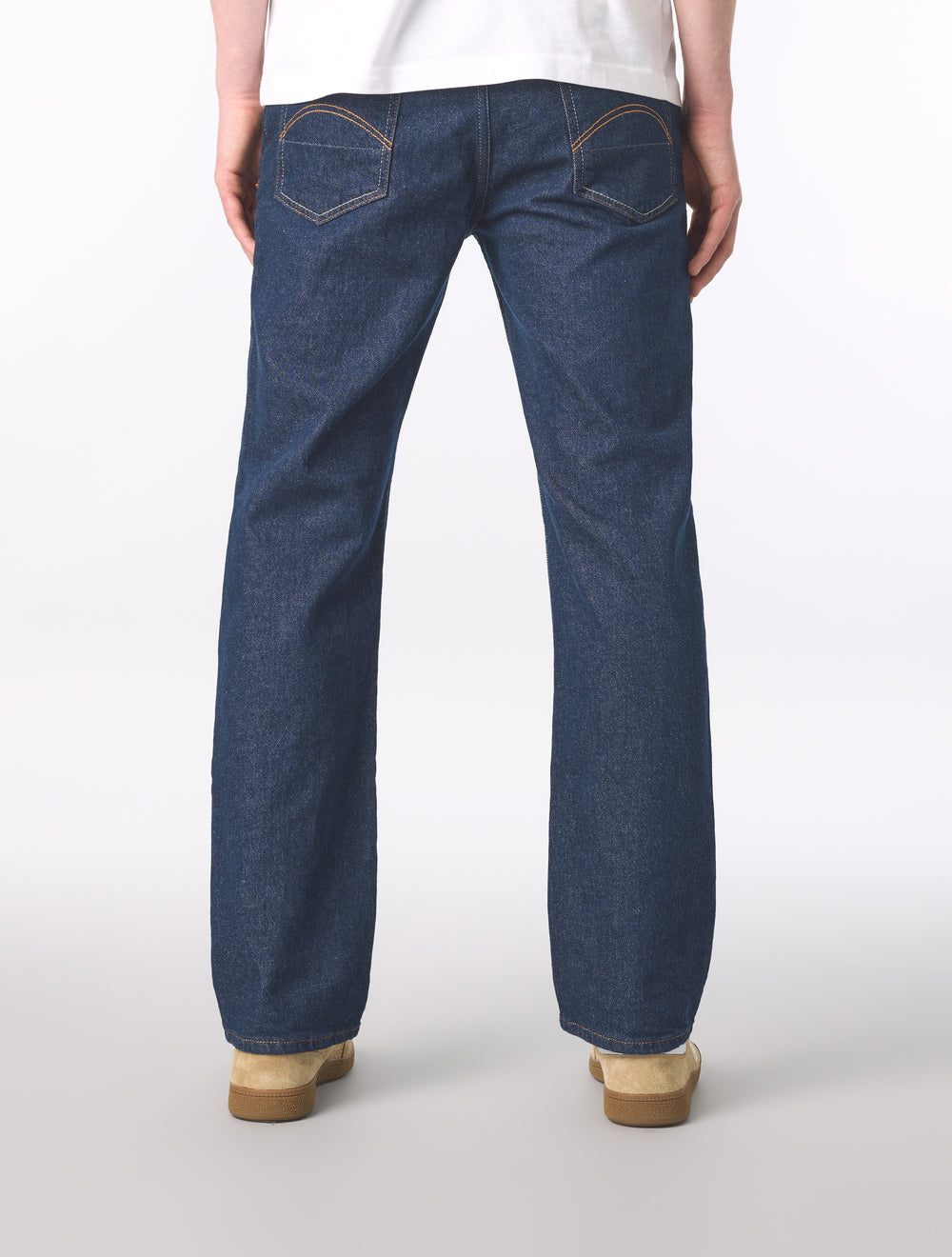 Rinse Wash Burnage Regular Fit Jeans