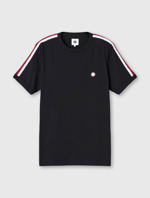 Black Tilby Tape T-shirt