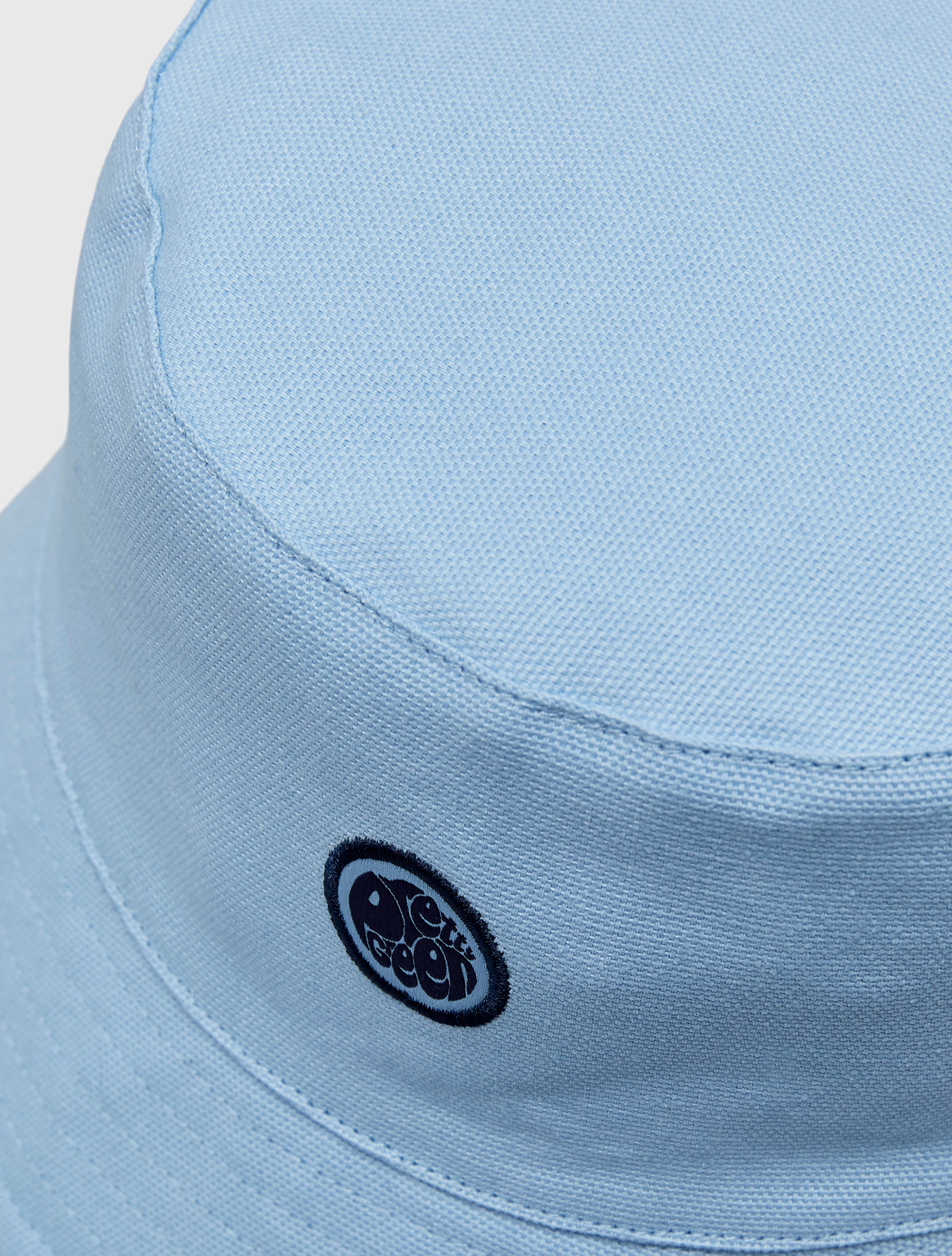 Light Blue Tonal Paisley Reversible Bucket Hat Pretty Green Store