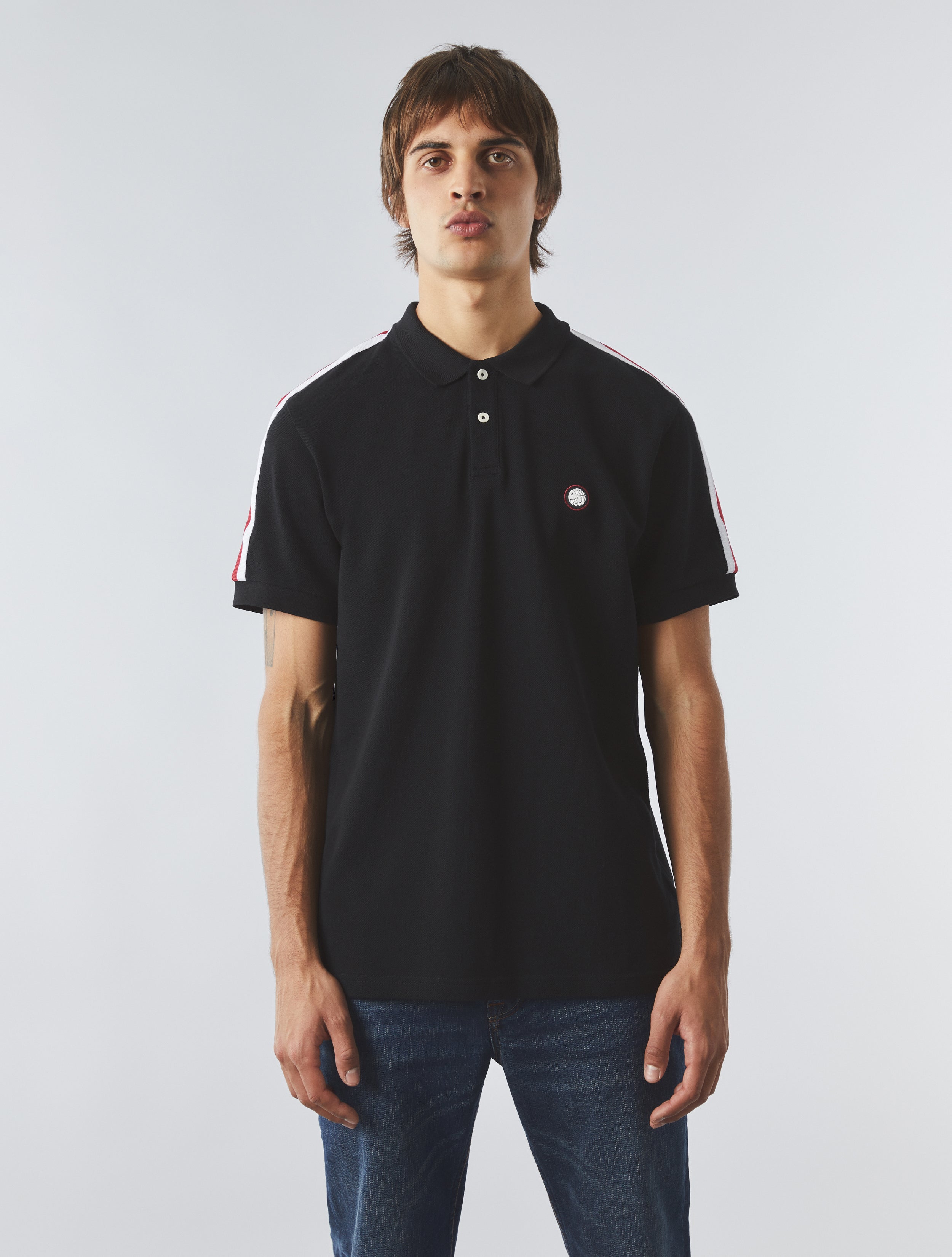 トップス Pedestal polo tee jellyyabashi Pedestal polo tee jellyyabashi flexwitme 【公式通販】