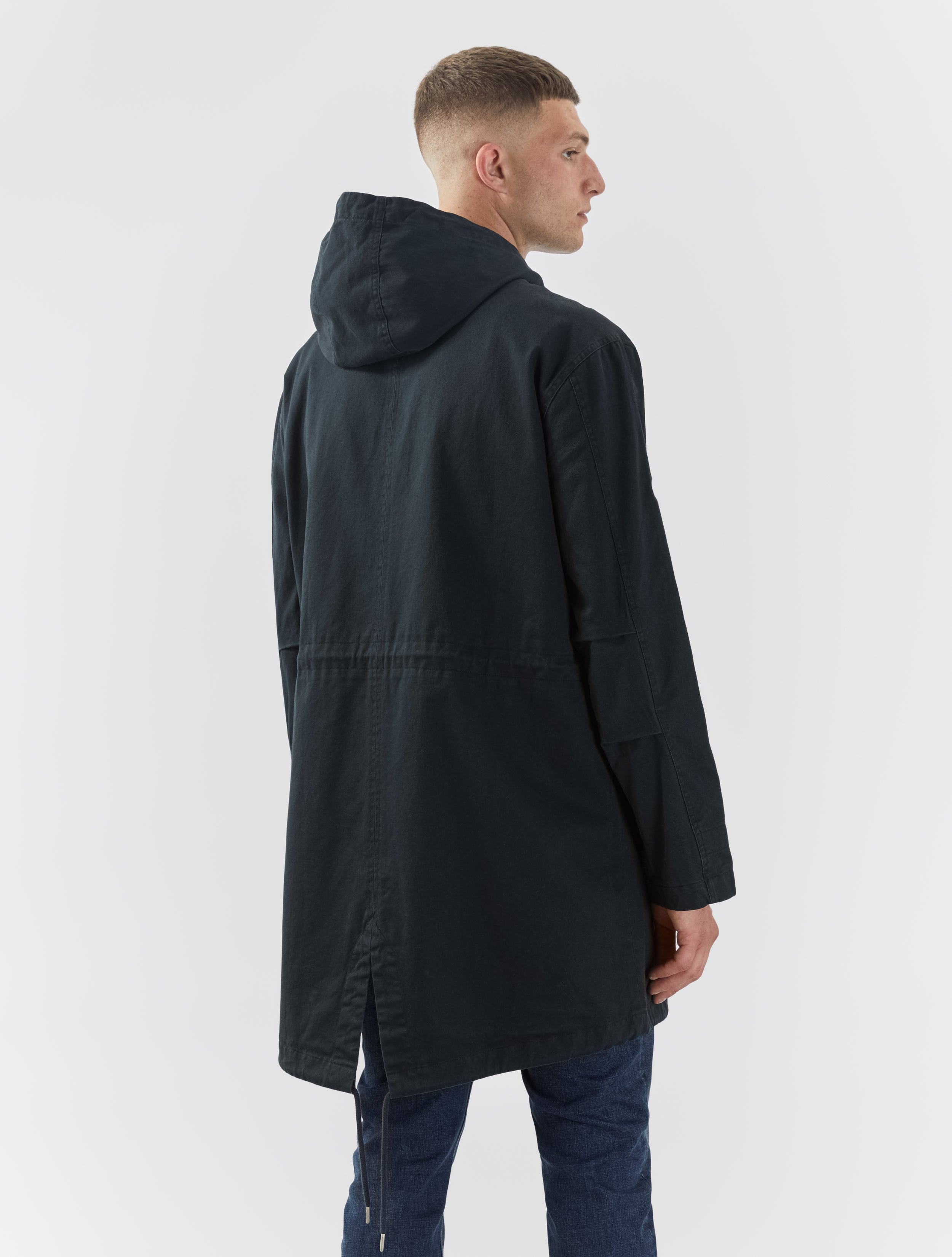 Pretty green parka black discount