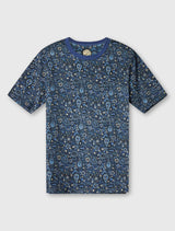 Navy Paisley Lounge T-shirt
