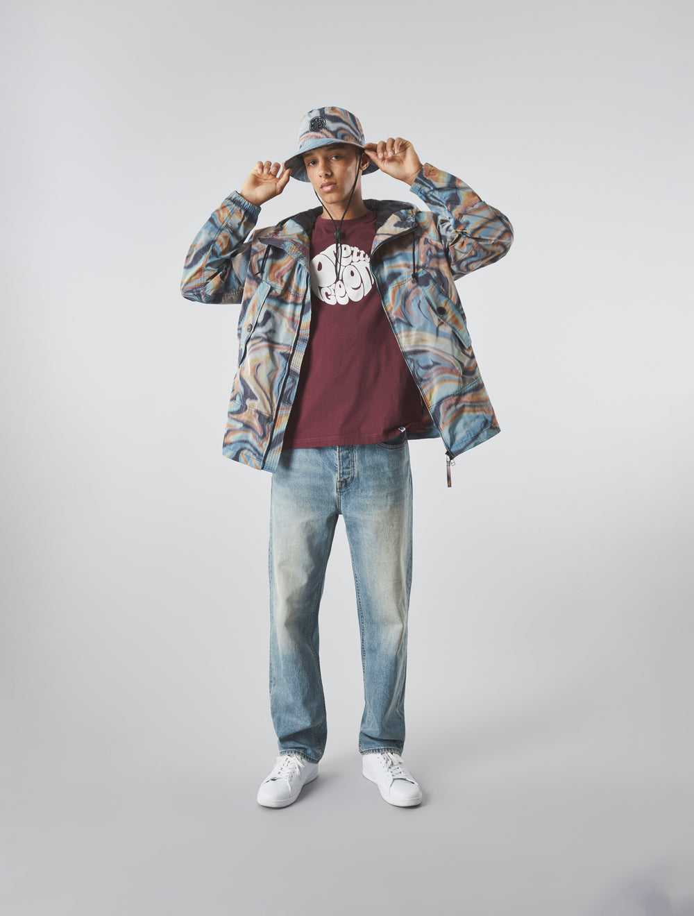 Burgundy Gillespie T-shirt