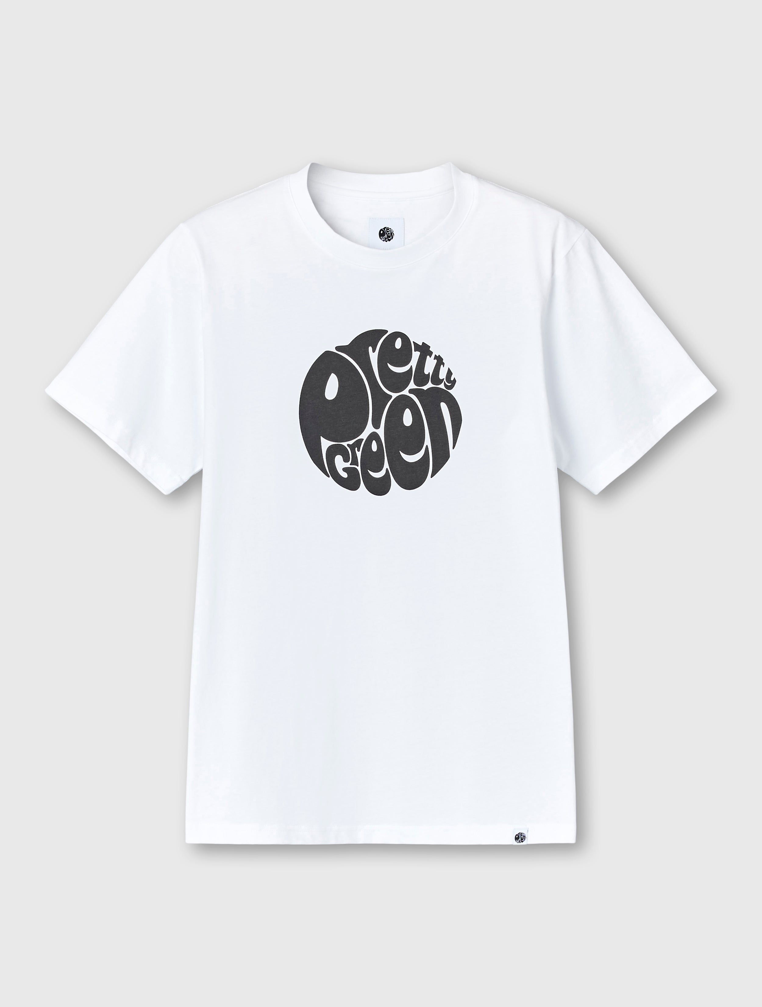 【ホワイト（10）】Pigment Circle Tee White Gillespie T-Shirt – Pretty Green Store