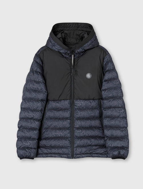 Black Hollen Paisley Quilted Jacket
