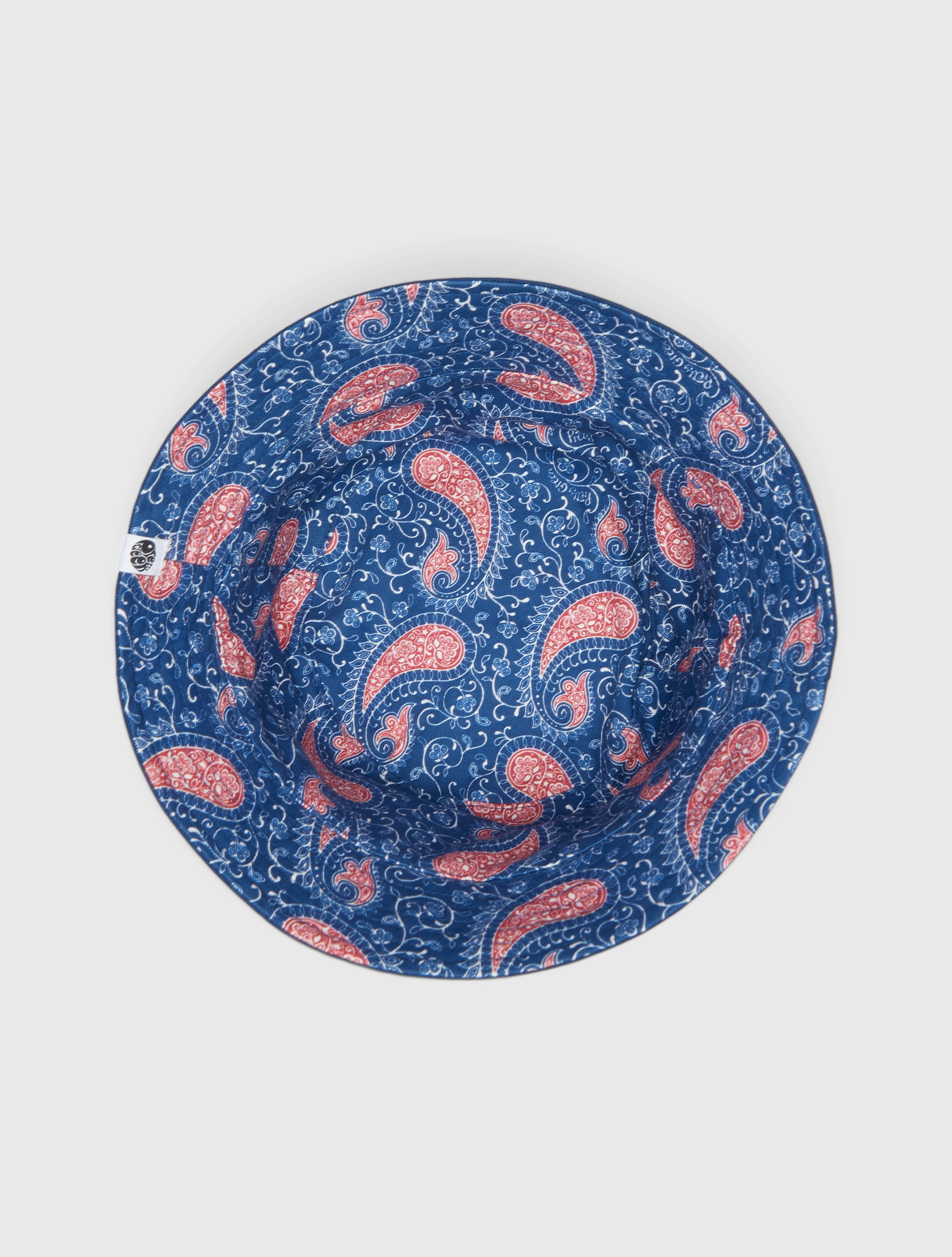 Pretty green reversible paisley print bucket hat hotsell