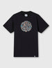 Black Wonderwall Paisley Logo T-shirt