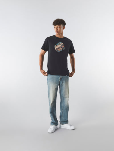 Black Sundown Logo T-shirt