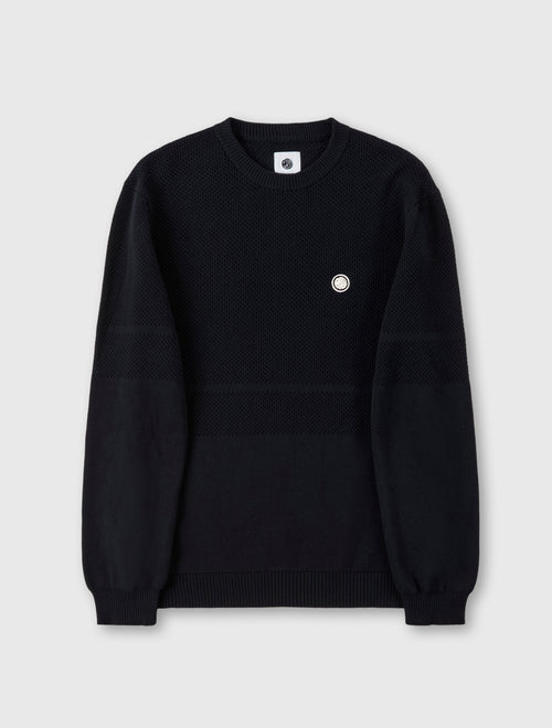 Black Mountfield Knit