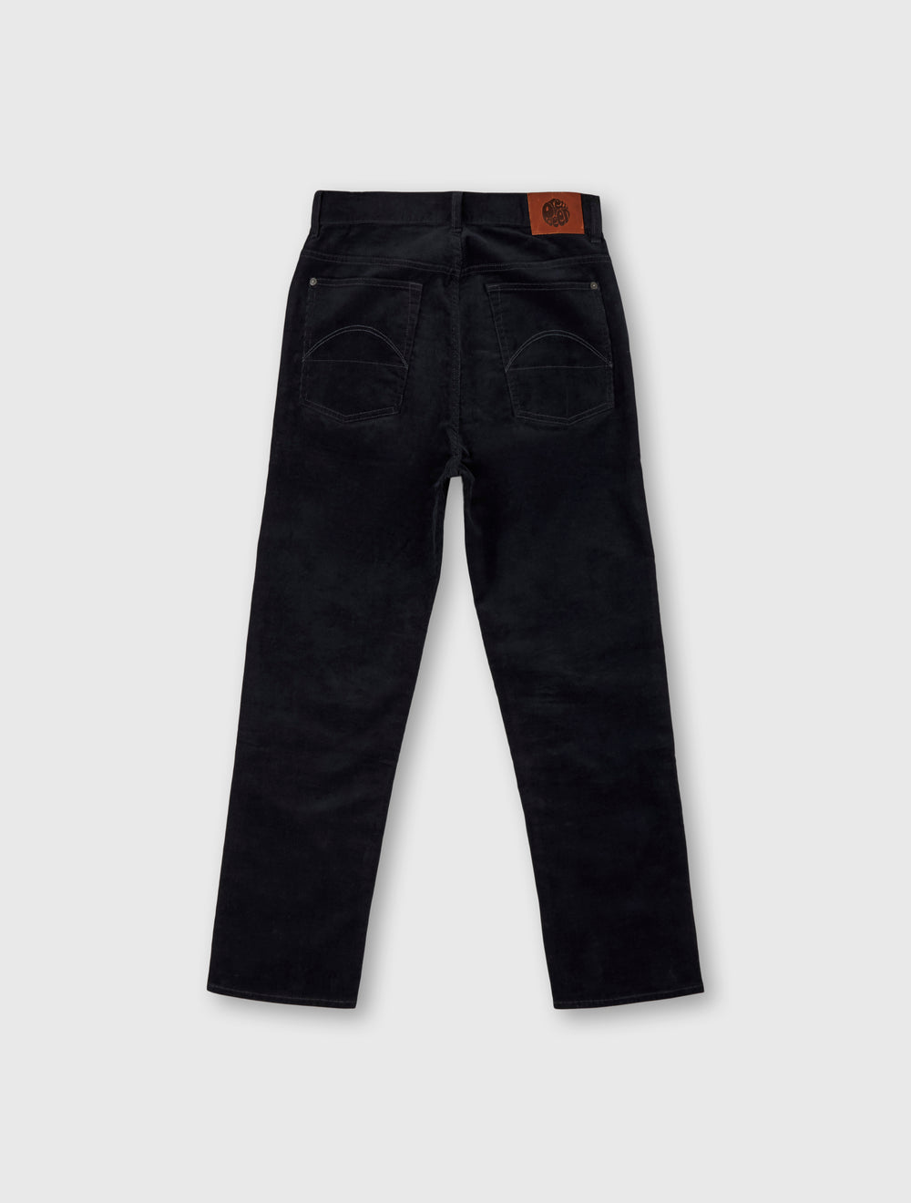 Black Straight Fit Cords