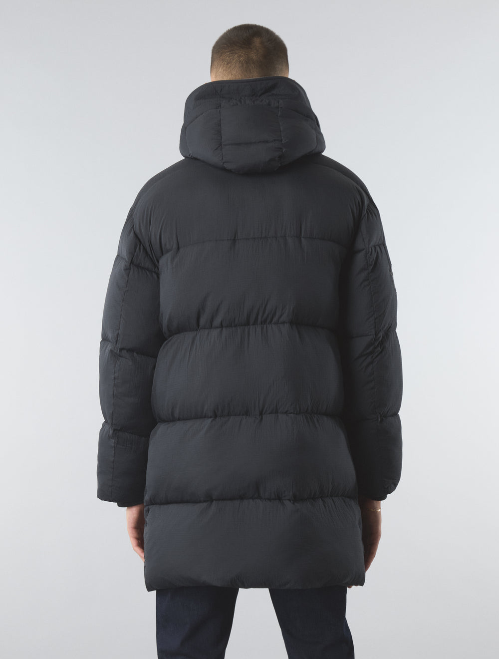 Black Mountfield Quilted Parka