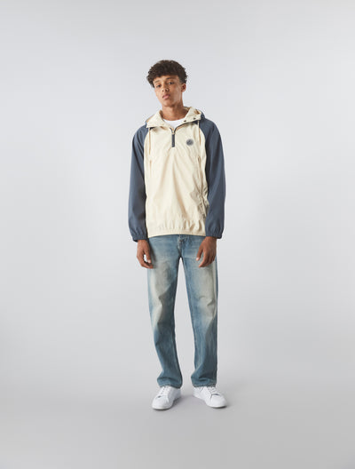 Stone Travis Colourblock Overhead Jacket