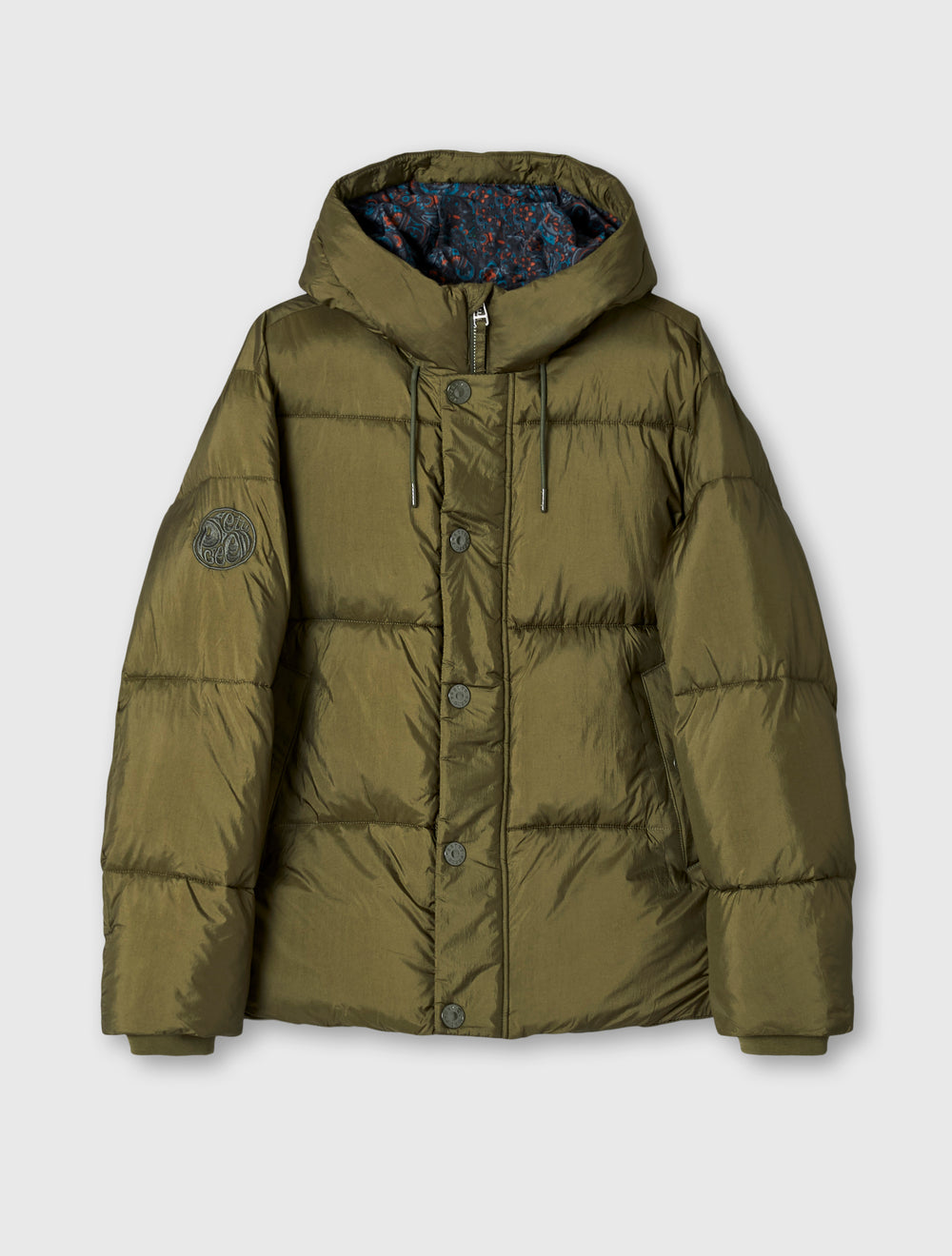 Khaki Wonderwall Puffer – Pretty Green Store
