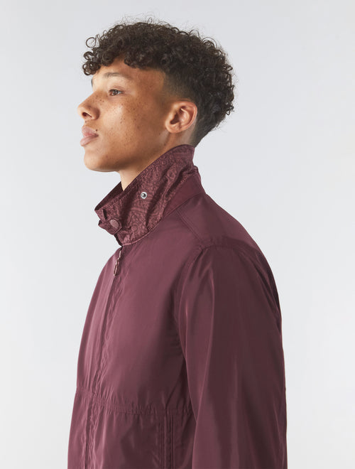 Burgundy Porter Overshirt