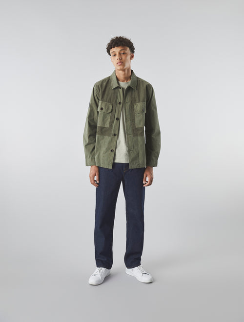 Khaki Mountfield Overshirt
