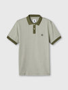 Khaki Travis Jacquard Polo