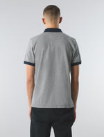 Navy Travis Jacquard Polo