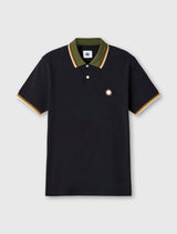 Black Pennington Collar Polo