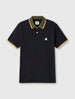 Black Pennington Collar Polo