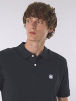 Black Jerry Jersey Polo