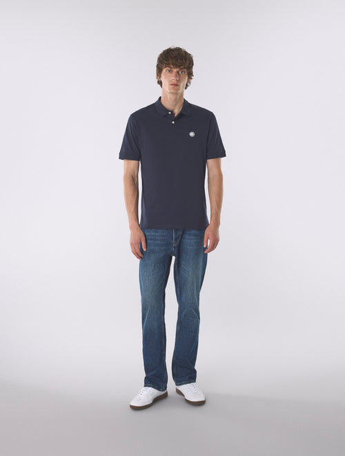 Navy Jerry Jersey Polo