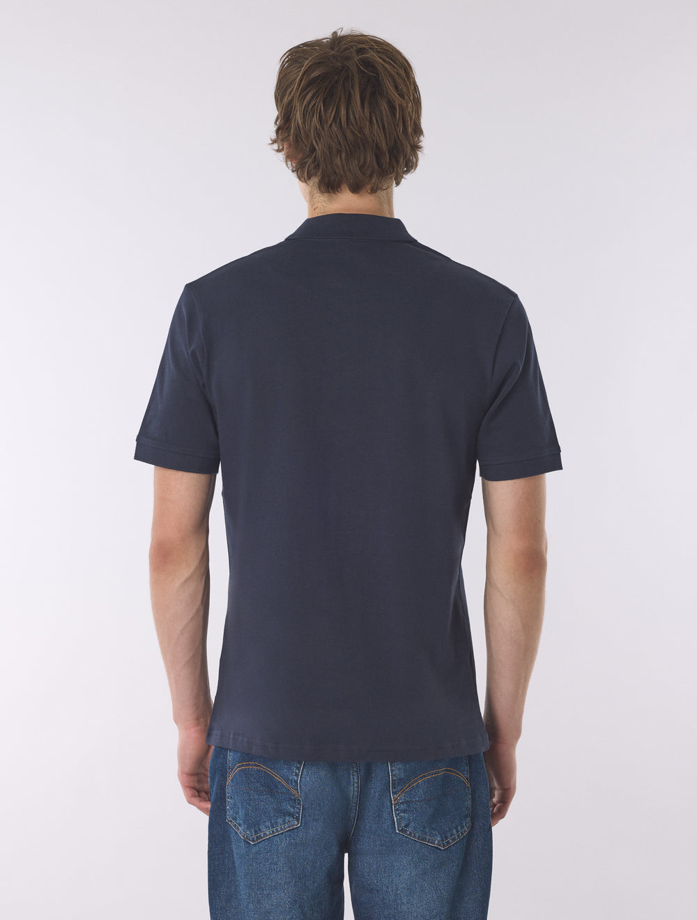 Navy Jerry Jersey Polo