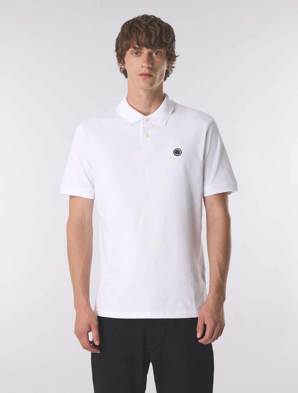 White Jerry Jersey Polo
