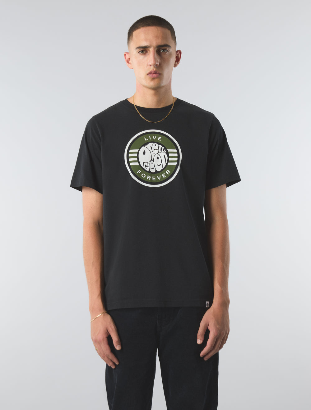 Black Live Forever Logo Tshirt