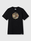 Black Prestleigh Floral Logo T-Shirt